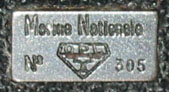 Dtail plaque Marine Nationale